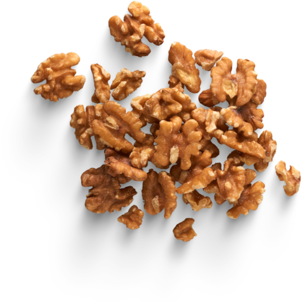 Walnut kernels White (Two Piece)
