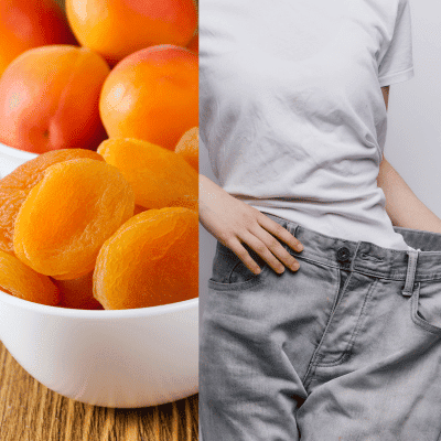 dried apricot maintain weight