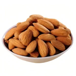 Almond Kernels in white bowl